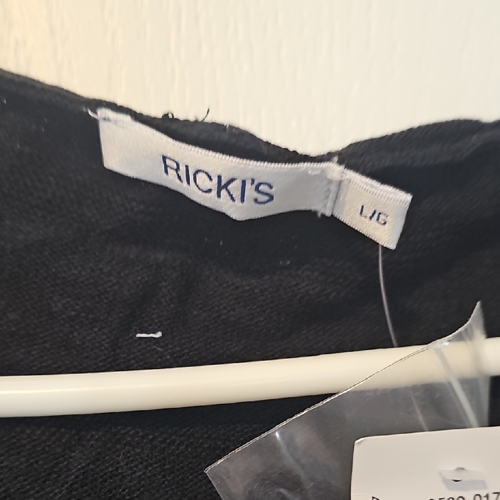 Ricki's Black Open-Front Hooded Cardigan - Picture 2 of 6